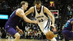 Marc Gasol, salvador de los Grizzlies tras dos prórrogas