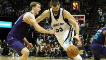 Marc Gasol, salvador de los Grizzlies tras dos prórrogas