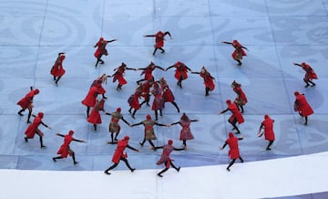 Así fue la ceremonia inaugural de la Copa Confederaciones en San Petersburgo.
