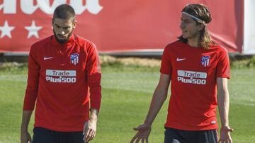 Yannick Carrasco y Filipe.