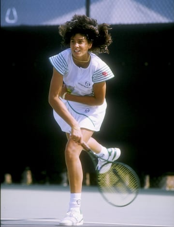 Con 15 años, 5 meses y 2 días conquista el título de Japón en 1985. Ese mismo año la tenista argentina se convertiría en la tenista más joven en participar en una semifinal individual del Grand Slam Roland Garros), siendo eliminada por la hasta ese moment