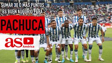 Sumar 30 o más puntos es buen augurio para Pachuca