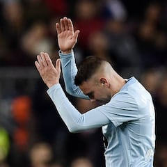 Iago Aspas podría estar un mes de baja