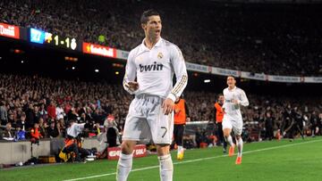 Cristiano, con el Real Madrid.