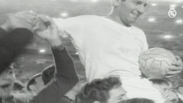 Real Madrid legend Paco Gento turns 83