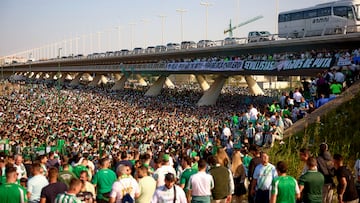 La afición del Betis.