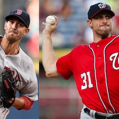 Max Scherzer y Rick Porcello, los Cy Young de la temporada 2016