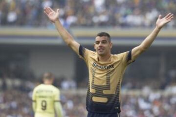 Alcoba fue una de las revelaciones del torneo; líder de la retaguardia puma. 