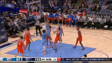 Mira el partidazo de Aldama en la paliza de los Grizzlies