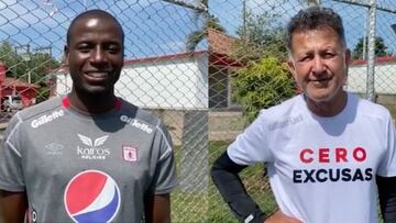 Adrián Ramos y Osorio felicitan a Anthony Zambrano