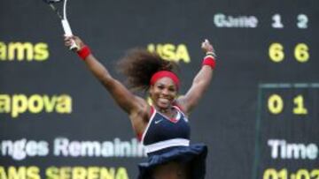 Serena Williams, chapada en oro: "¡Ya lo he ganado todo!"