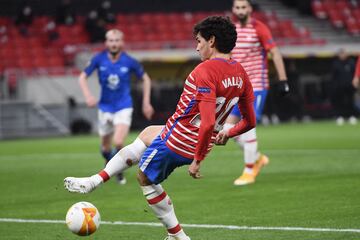 1-0. Jesús Vallejo marcó en propia puerta el gol de los noruegos.