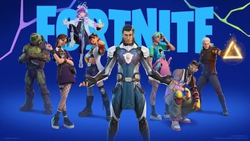 Arte oficial del Pase de Batalla de la Temporada 1 de Fortnite Capítulo 4