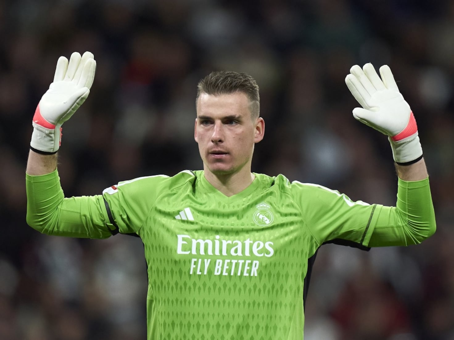 Renovación inminente de Lunin con el Real Madrid - AS.com