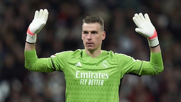 Renovación inminente de Lunin con el Real Madrid