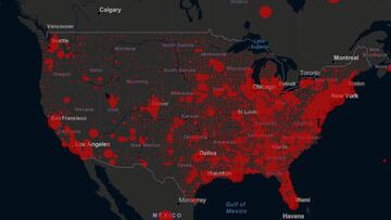 Estados Unidos prepara la Fase 1 de reapertura en algunos estados, mientras que este 15 de maoy se reportan más de 25 mil casos nuevos en USA.