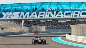 Mark Webber se hizo con la pole en Abu Dhabi.