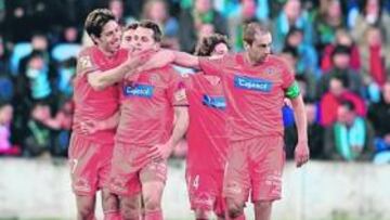 <b>CONFIANZA. </b>El madrileño Javier Camuñas ha sido uno de los grandes beneficiados en el Recre con el cambio de sistema.