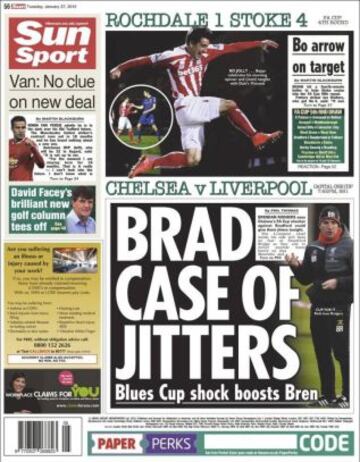 Portadas de la prensa deportiva