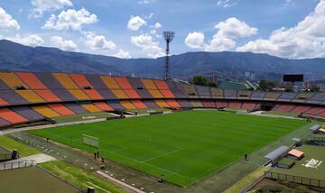 Independiente Medellín será el primer equipo antioqueño en volver a la competición oficial después del parón por el covid-19. Los de Bobadilla recibirán en el Atanasio Girardot al Caracas de Venezuela. Así luce el escenario para este partido. 