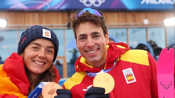 España pasa de la nada al doblete en los Juegos de Invierno: oro de Cardona y bronce de Alonso