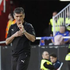 Mendilibar: “Me gustaría quedar en la primera mitad de la tabla”