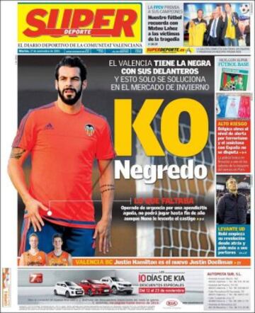 Portadas de la prensa mundial