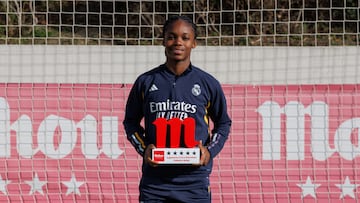 Linda Caicedo fue elegida como la jugadora del mes de febrero en el Real Madrid.