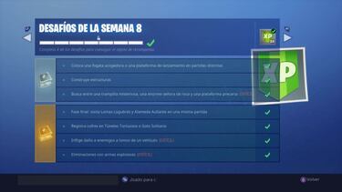 Fortnite Temporada 7: Guía de todos los desafíos