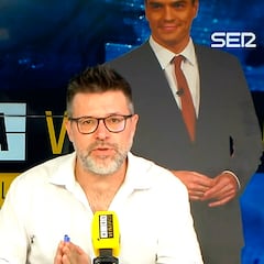 Pedro Sánchez sorprende en directo a Héctor de Miguel con un inesperado regalo