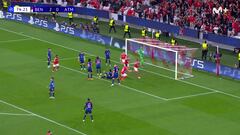 El esperpéntico partido del Atleti lo explica este gol: de alevines lo de Gallagher...