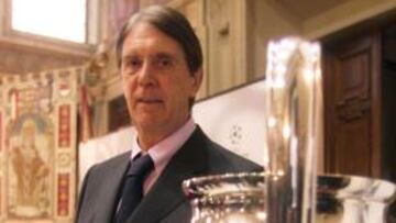 <b>GANÓ UNA. </b>Maldini logró la Copa de Europa de 1963 con el Milán.