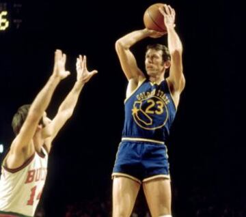 Jeff Mullins con la camiseta de 1975 a 1986.