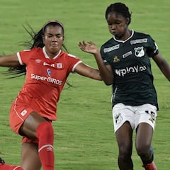 América y Cali empatan en intenso clásico femenino