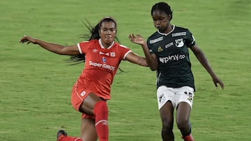 América y Cali empatan en intenso clásico femenino
