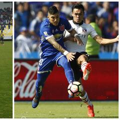 Los 9 jugadores de Colo Colo y la U que tienen incierto futuro