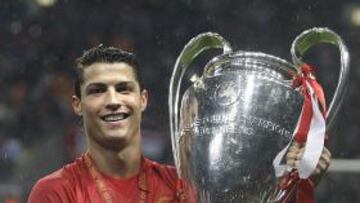 Las nueve temporadas de Cristiano Ronaldo en la Champions