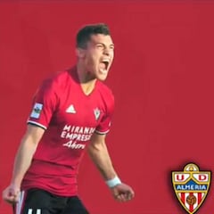El Almería hace oficial el fichaje de Yanis, del Mirandés