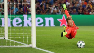 Ter Stegen se mide hoy a Griezmann y Fernando Torres