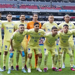 La posible de alineación del América para enfrentar al Atletico de San Luis en la Liga MX