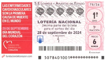 Lotería Nacional: comprobar los resultados del sorteo de hoy, sábado 28 de septiembre
