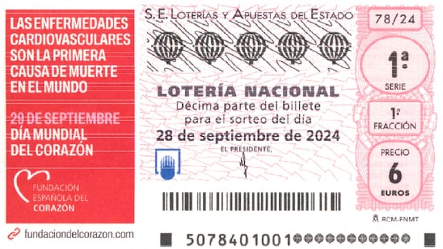Lotería Nacional: comprobar los resultados del sorteo de hoy, sábado 28 de septiembre