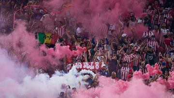 Fans o Aficion during the match between America and Guadalajara as part of friendly match -El Clasico de Mexico-, at NRG Stadium on October 13, 2024 in Houston, Texas, United States.