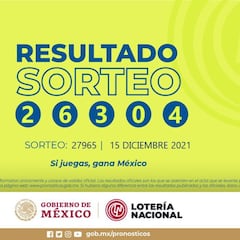 Resultados Lotería Tris Extra hoy: ganadores y números premiados | 15 de diciembre