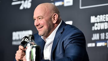 Dana White mantiene en marcha el plan para celebrar pr&oacute;ximos eventos de la UFC a pesar de la pandemia de coronavirus que azota a Estados Unidos.