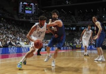 Rudy Fernández y Juan Carlos Navarro.