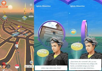 Algunas Poképaradas se han vuelto de color anaranjado; al girar los Fotodiscos obtendremos Monedas ??????