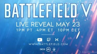 Primeros detalles de Battlefield 5 antes de su presentación