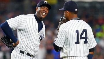 La felicidad se puede comprobar y no s&oacute;lo en los rostros de Aroldis Chapman y Starlin Castro.