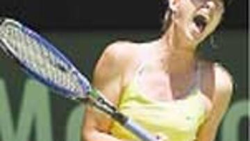 Maria Sharapova, radiante.